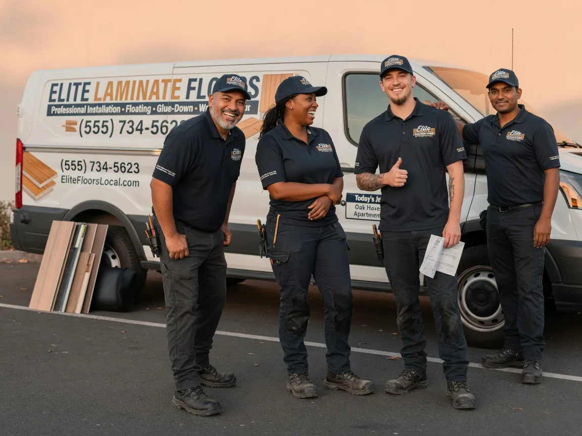 Laminate flooring installation company in Akron, OH